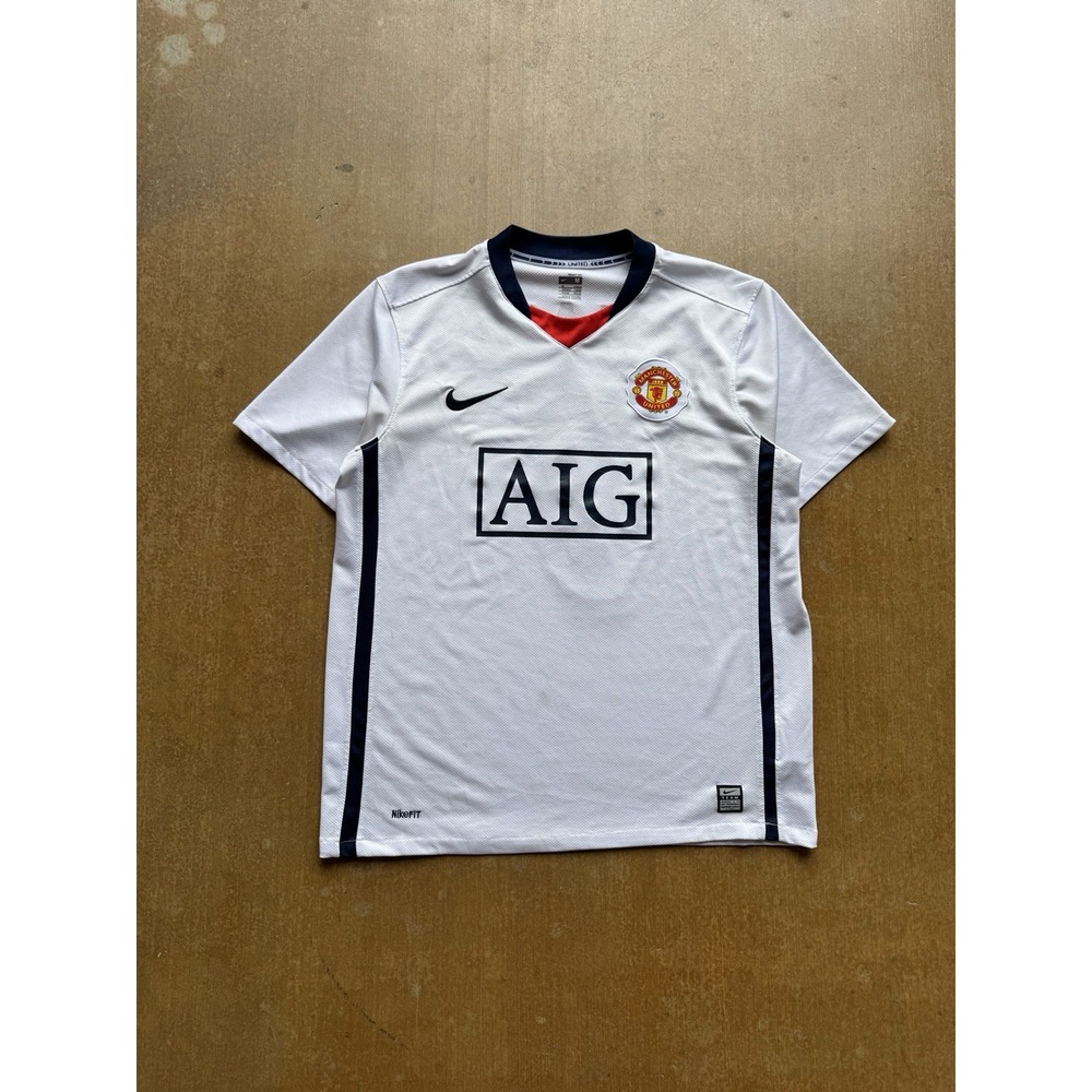 VTG 2008 Nike Cristiano Ronaldo Soccer Futbol Jersey Manchester City T-Shirt (M